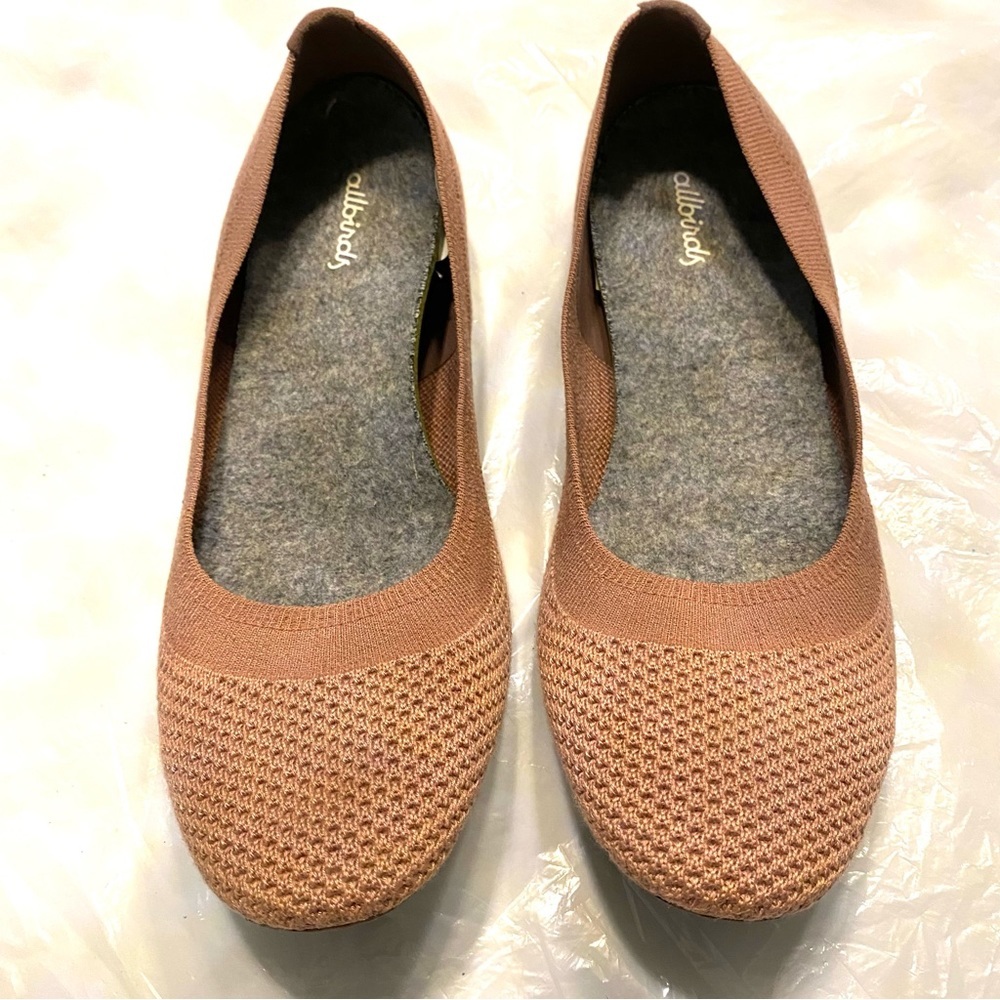 Allbirds shoes tree breezes blush pink SZ 9M. Slip on Worn 1X